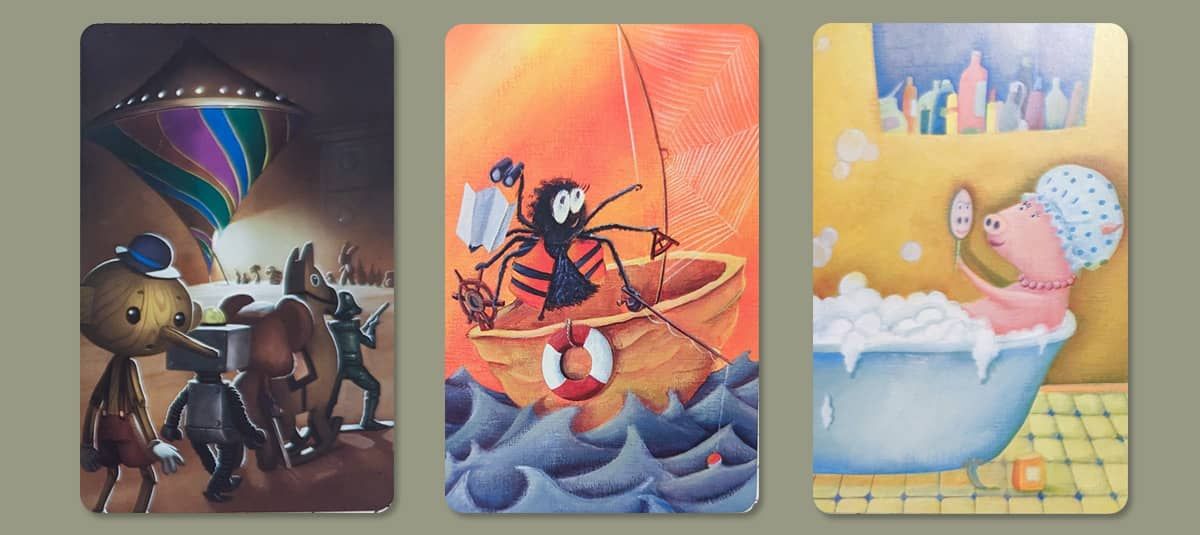 Cartes tirées par Vincent