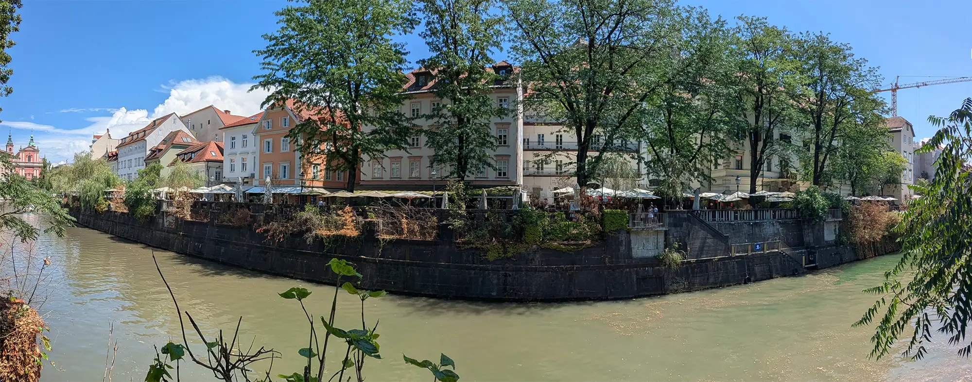 Petit panorama de la Ljubljanica