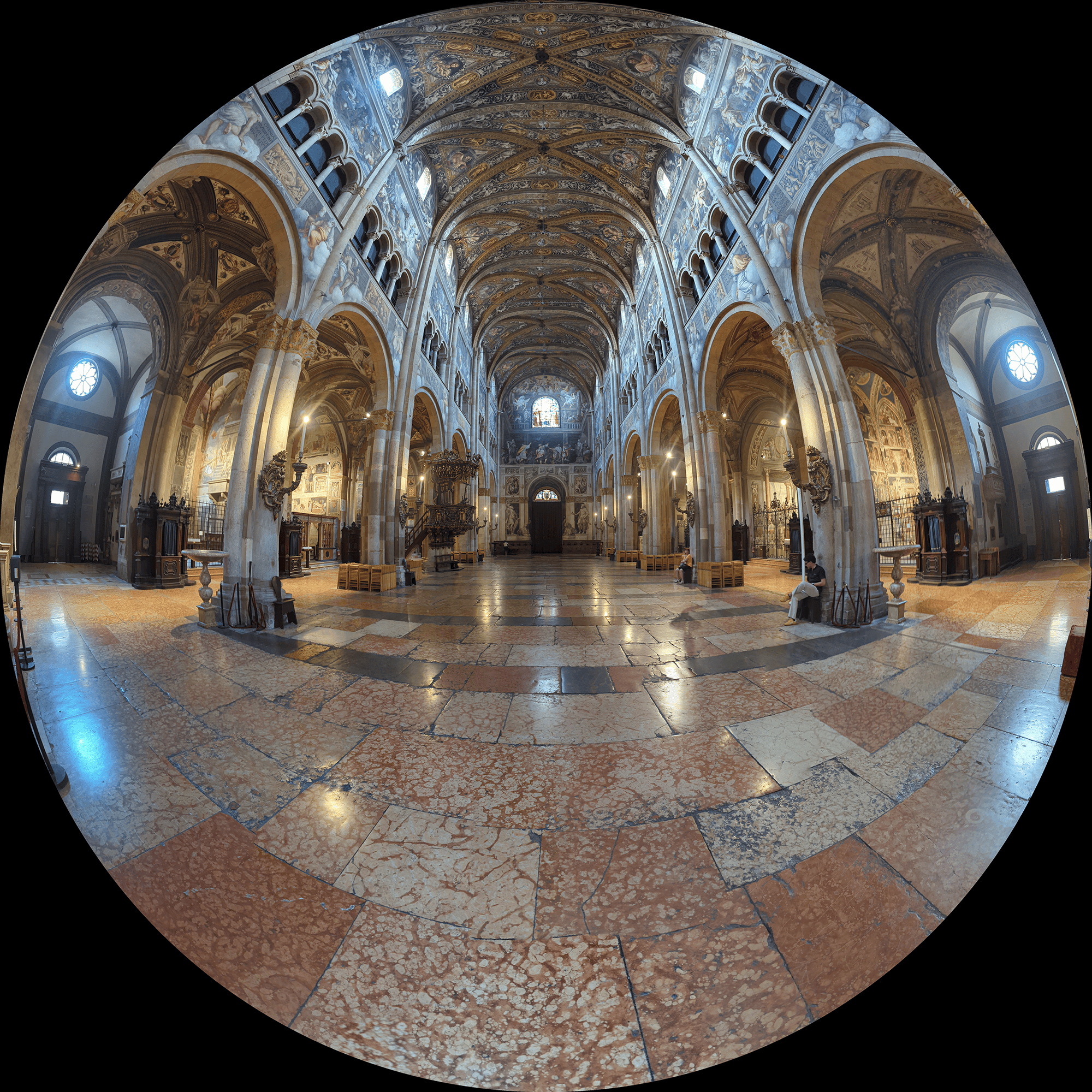 Une photosphère depuis l’autel