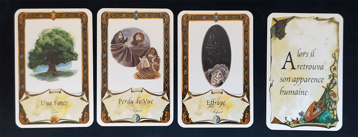 Cartes tirées par Vincent