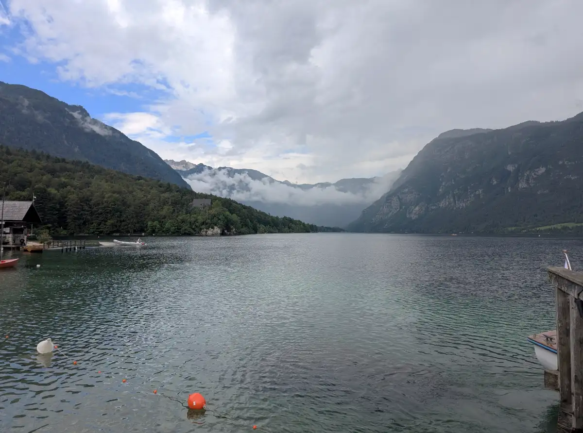 Première rencontre avec le lac