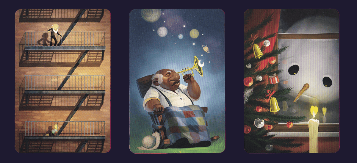 Les cartes de Vincent