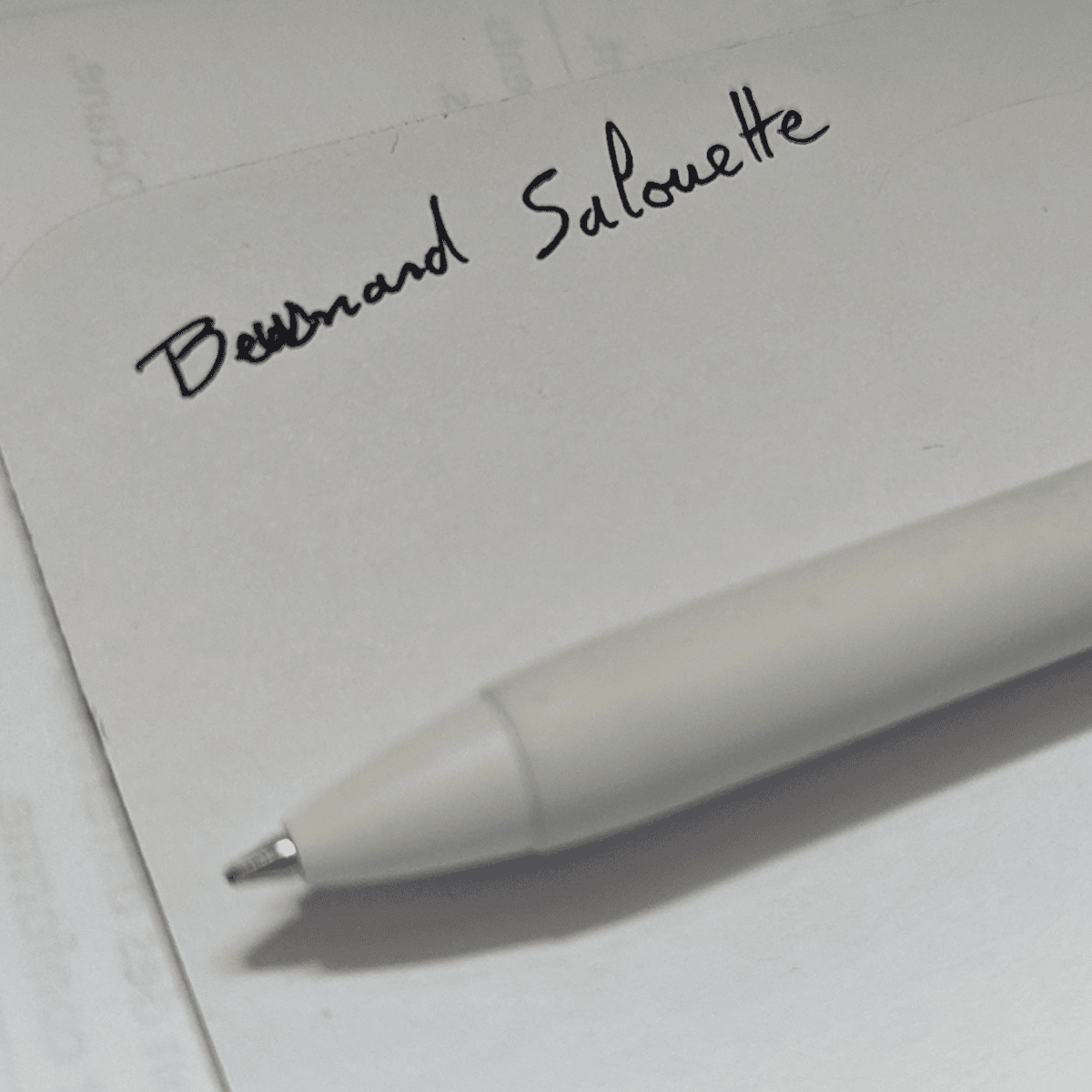 Bonjour, Beurnard
