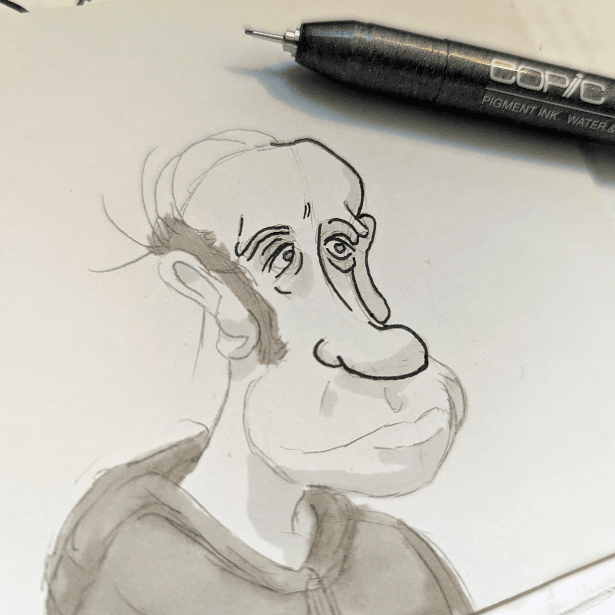 Et un gros nez, un !