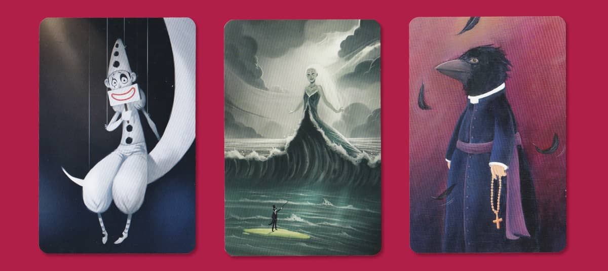 Cartes tirées par Vincent