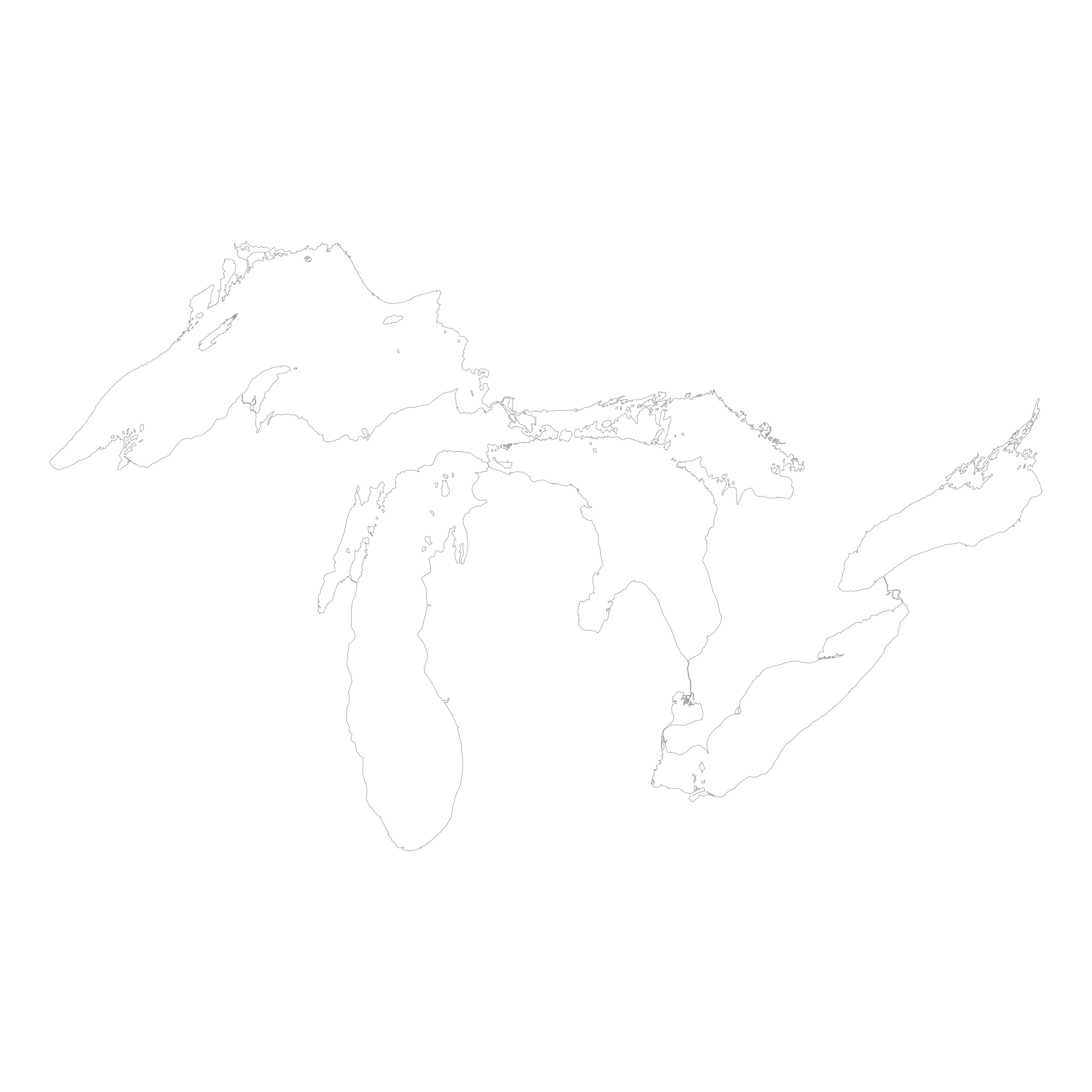 First shapefile, top layer