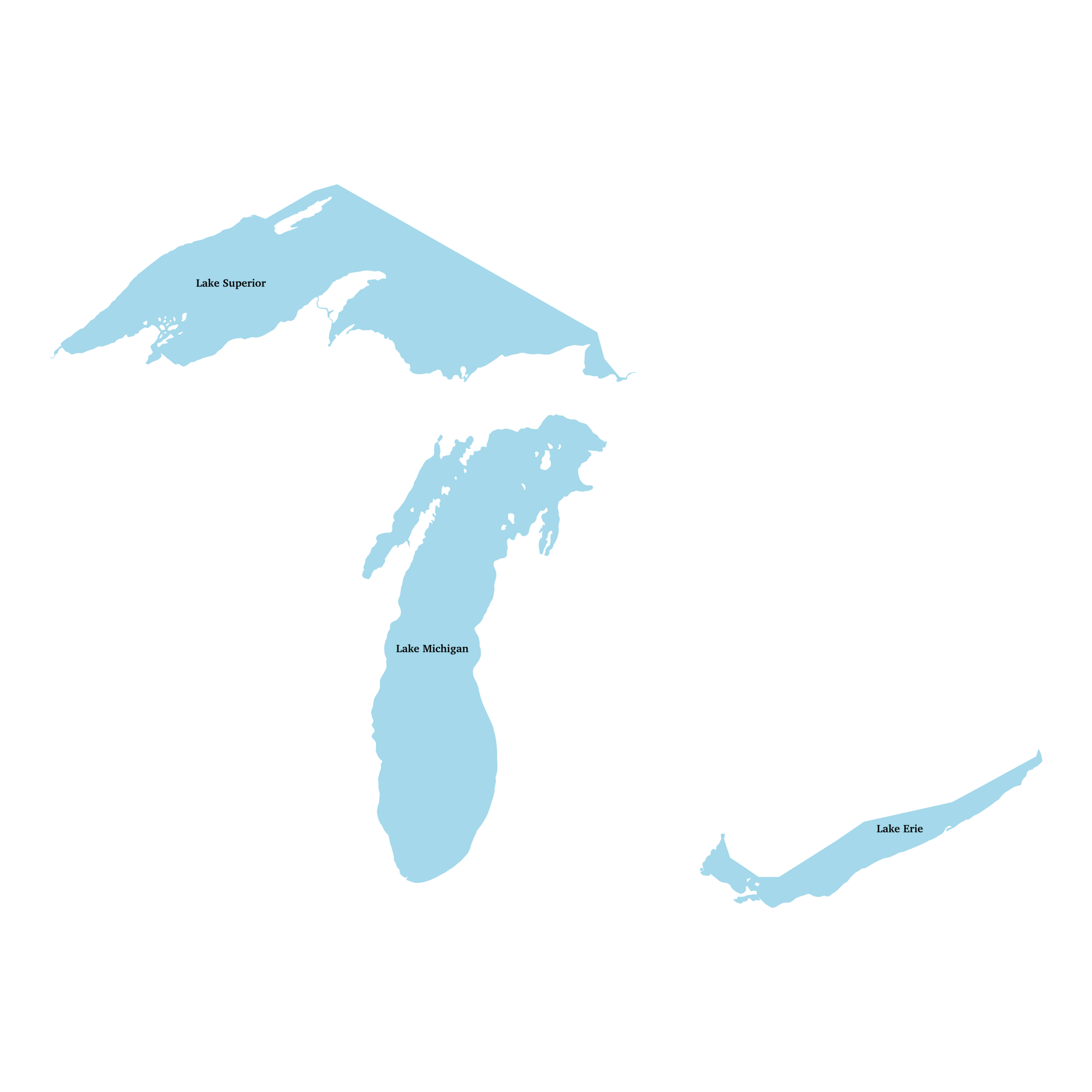 Second shapefile, middle layer