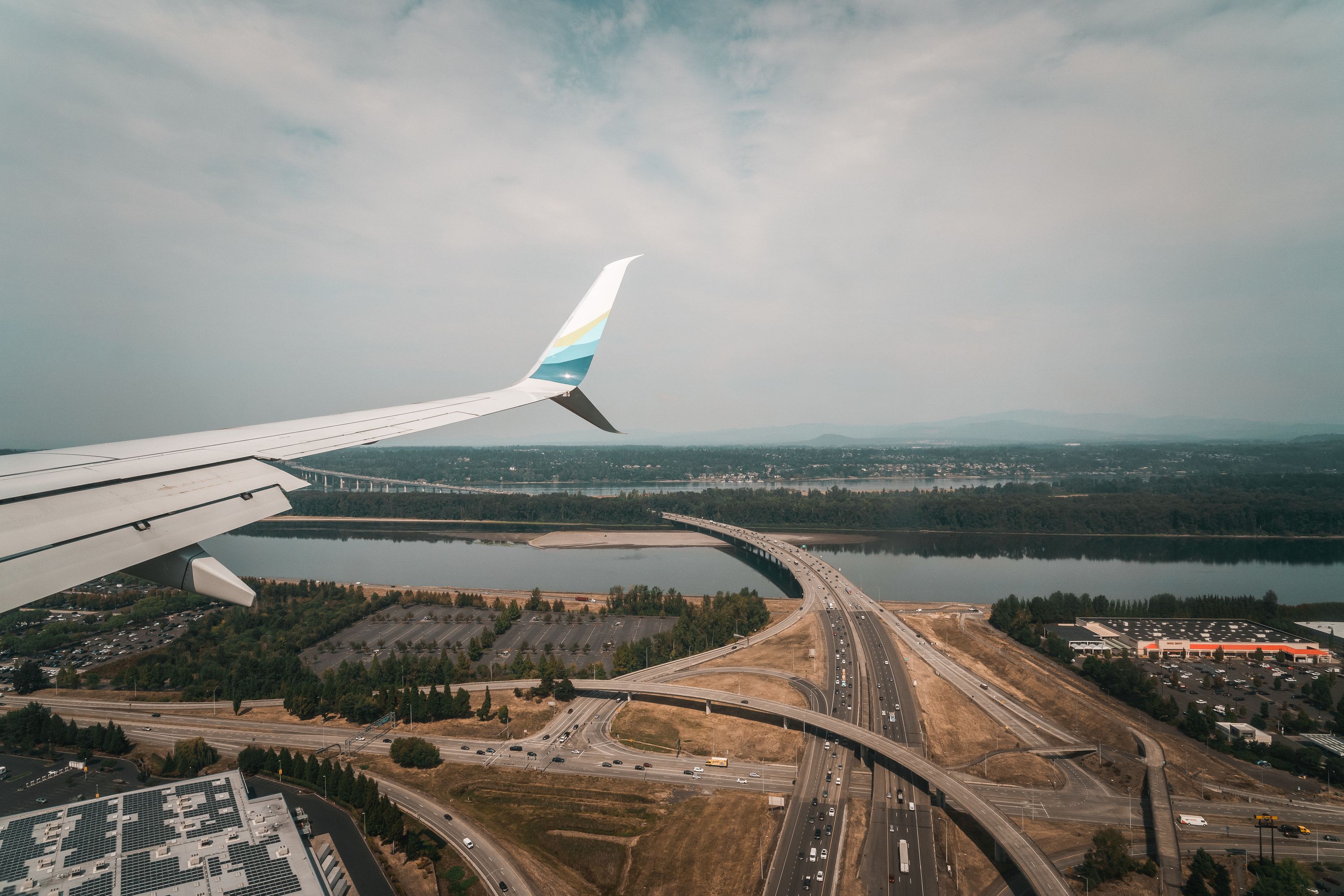 Landing in PDX