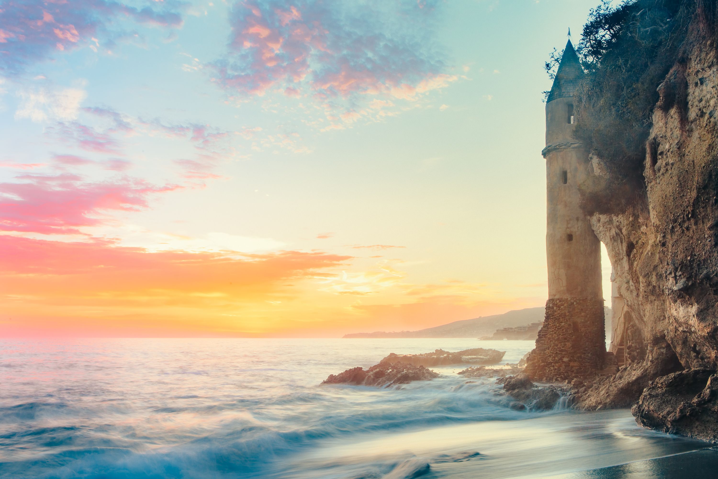 Tower of Victoria in Laguna Beach