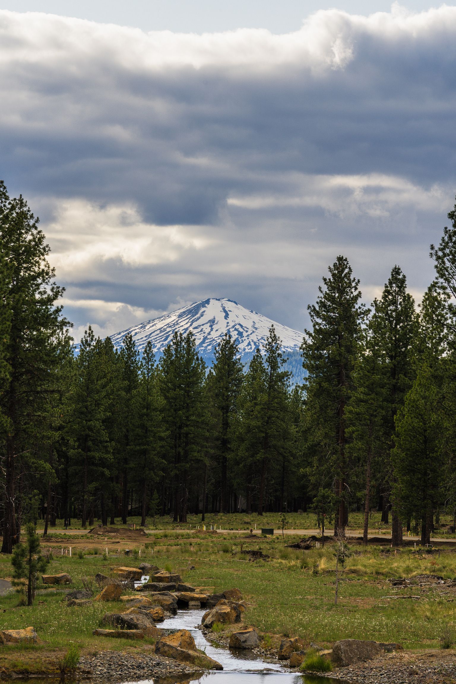 View of Mt. Bachelor from Sunriver