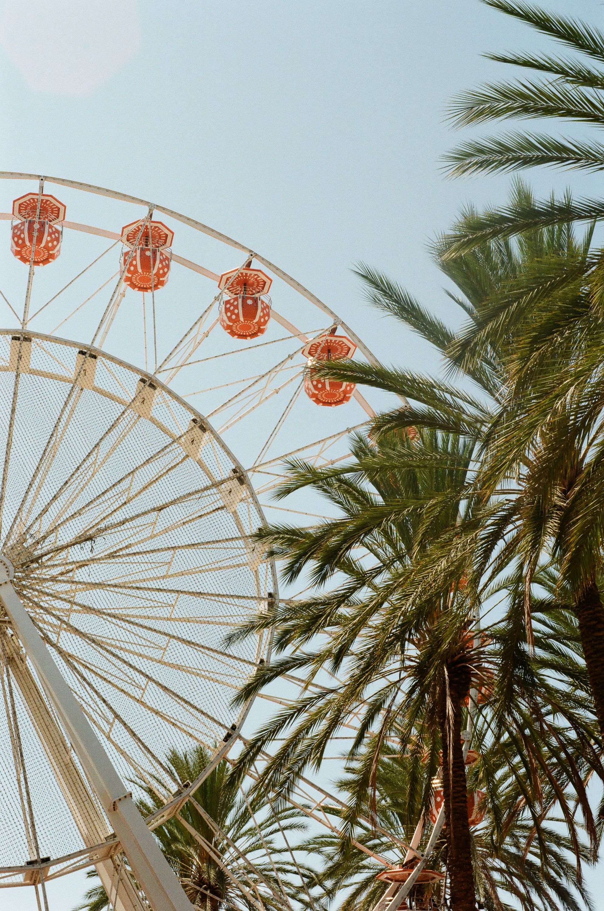 Carousel at Irvine Spectrum shot on film