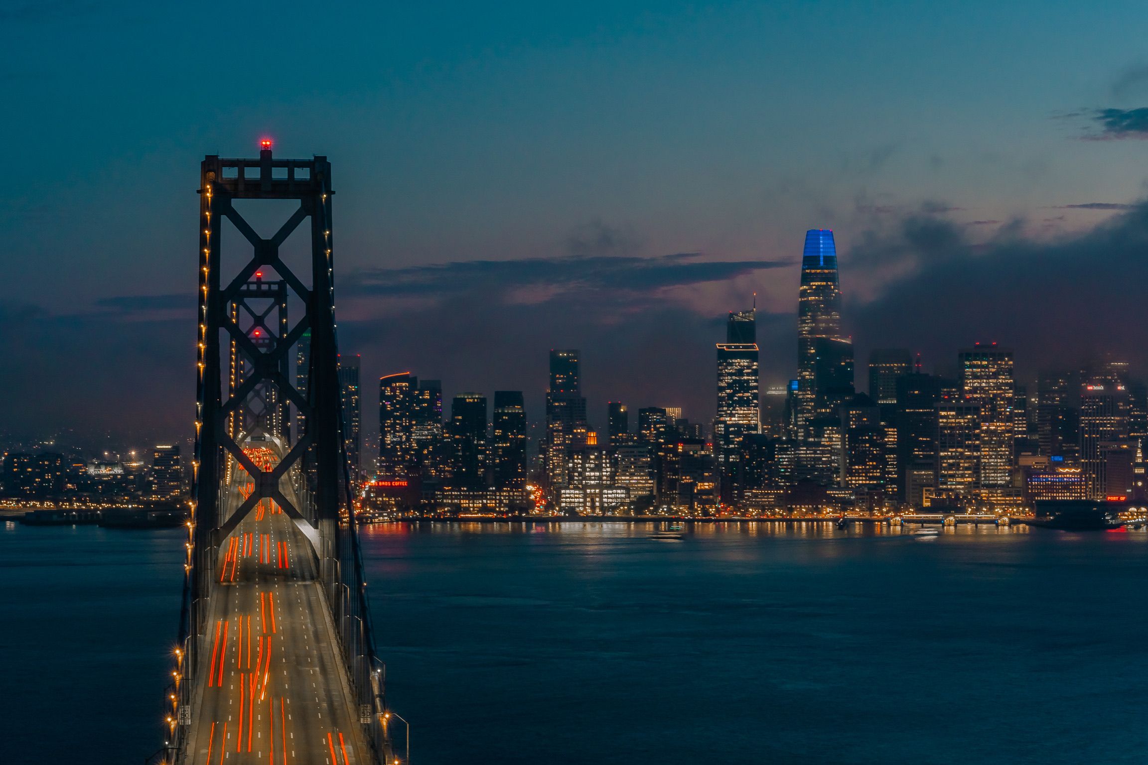 Bay Bridge from Yerba Buena