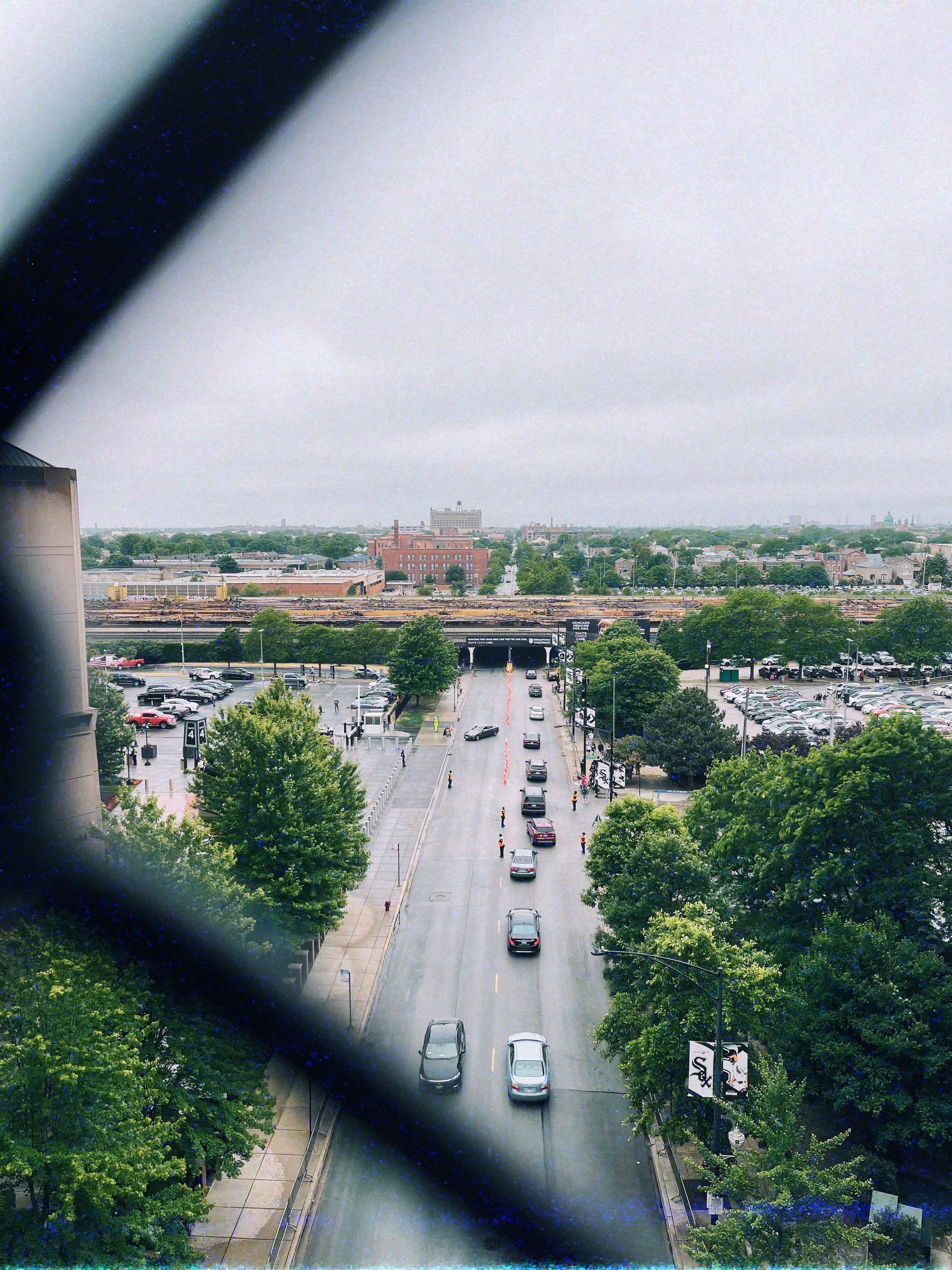 Guaranteed Rate Park overpass to White Sox game