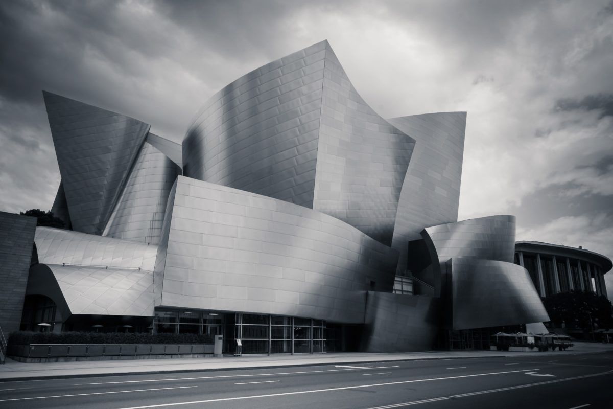 The Walt Disney Concert Hall in downtown LA
