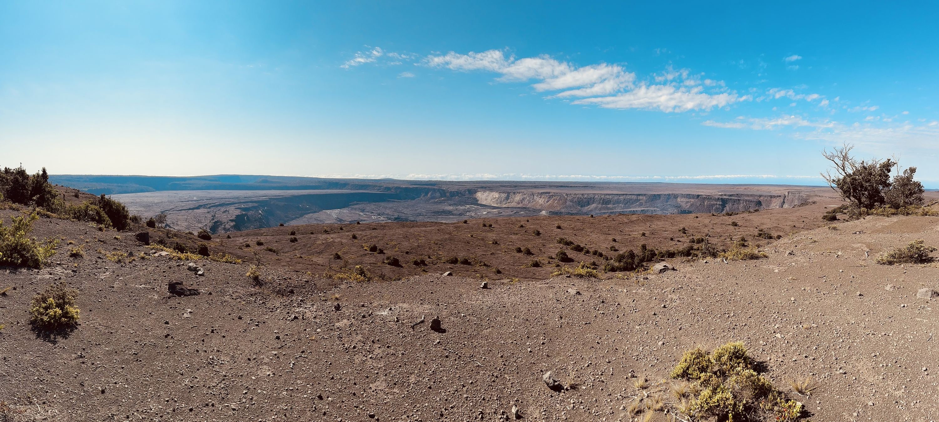 Panoramic view of Kilauea