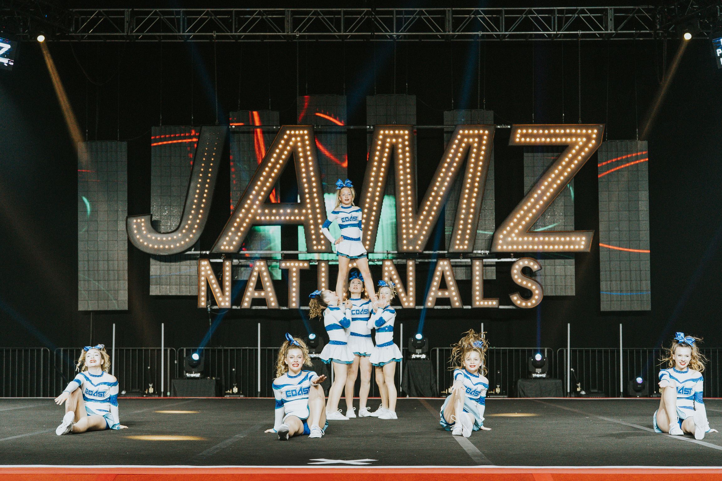 Finishing the routine at JAMZ Nationals in Las Vegas