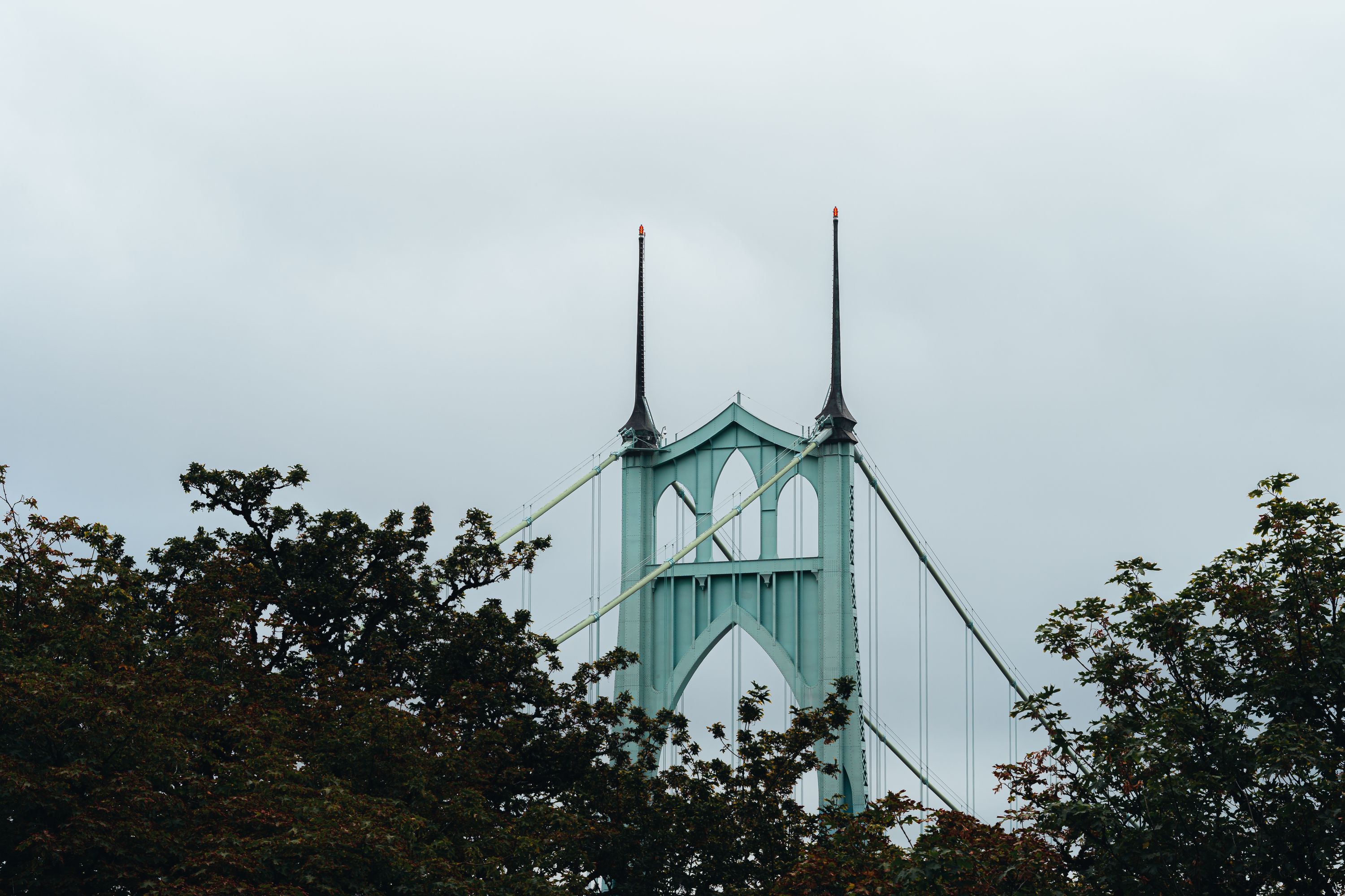 Top of St. Johns Bridge