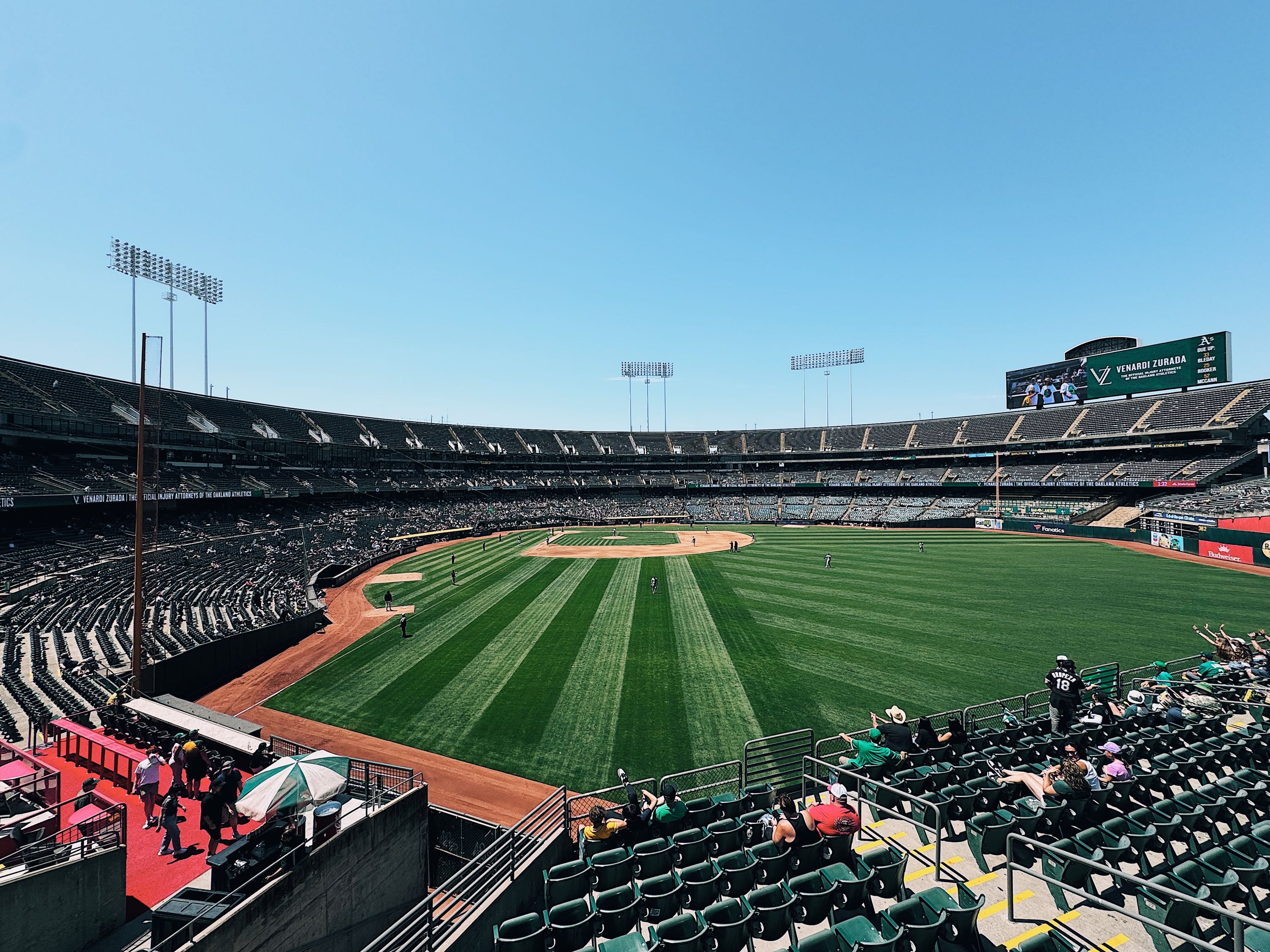 Finally visited the Oakland A's before they move to Las Vegas