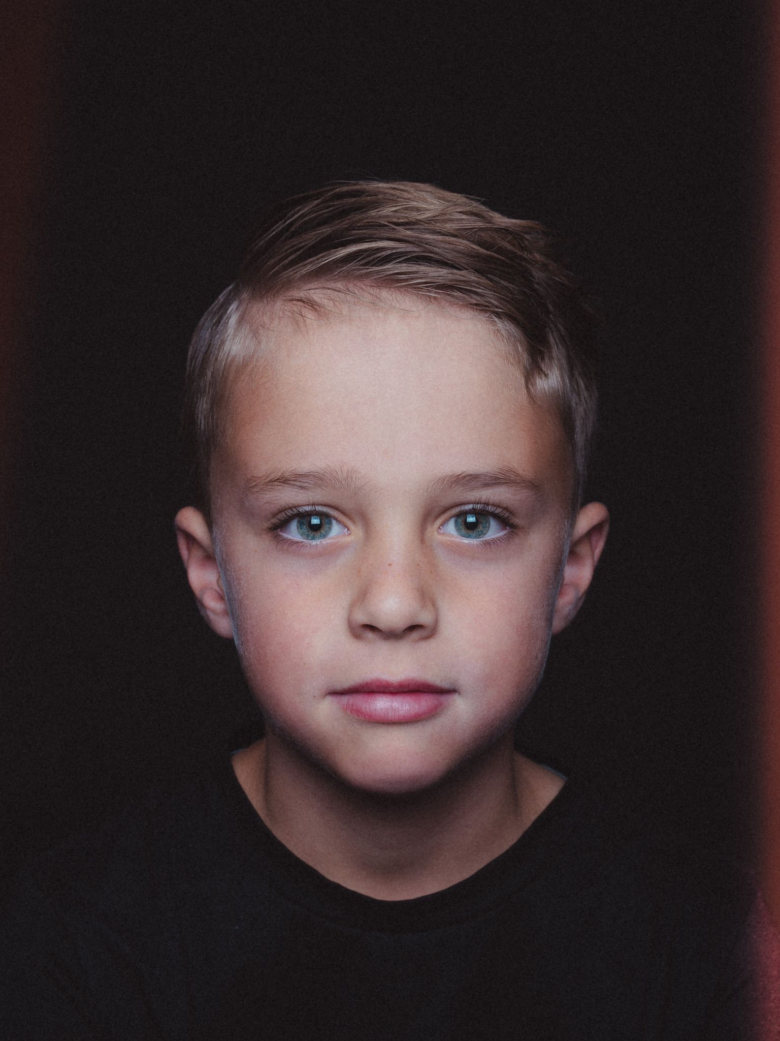 Connor low key portrait