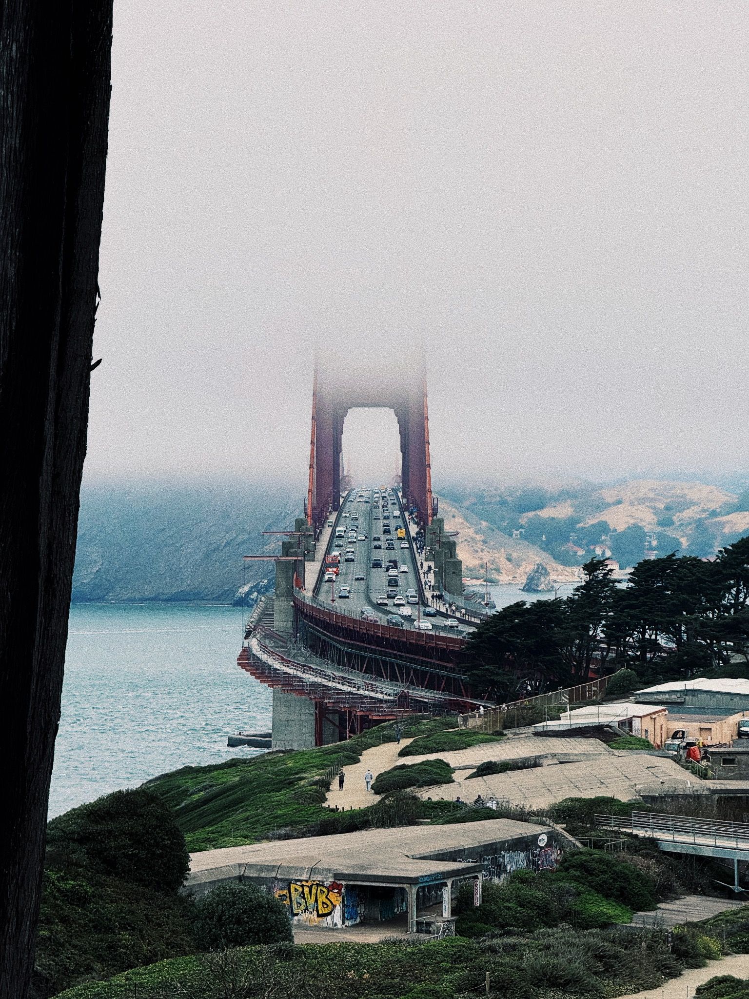 Golden Gate overlook