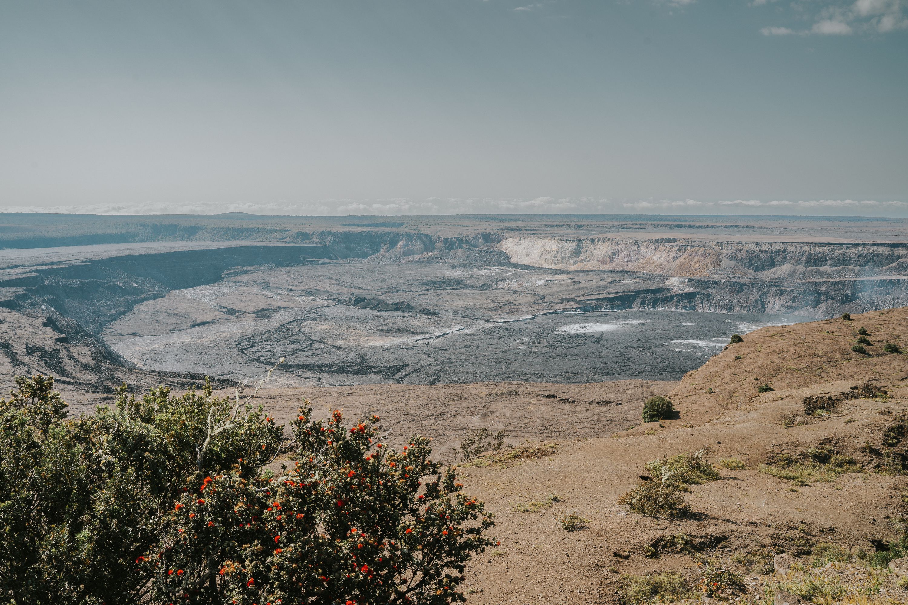 Uekahuna crater in Hawaii National Park