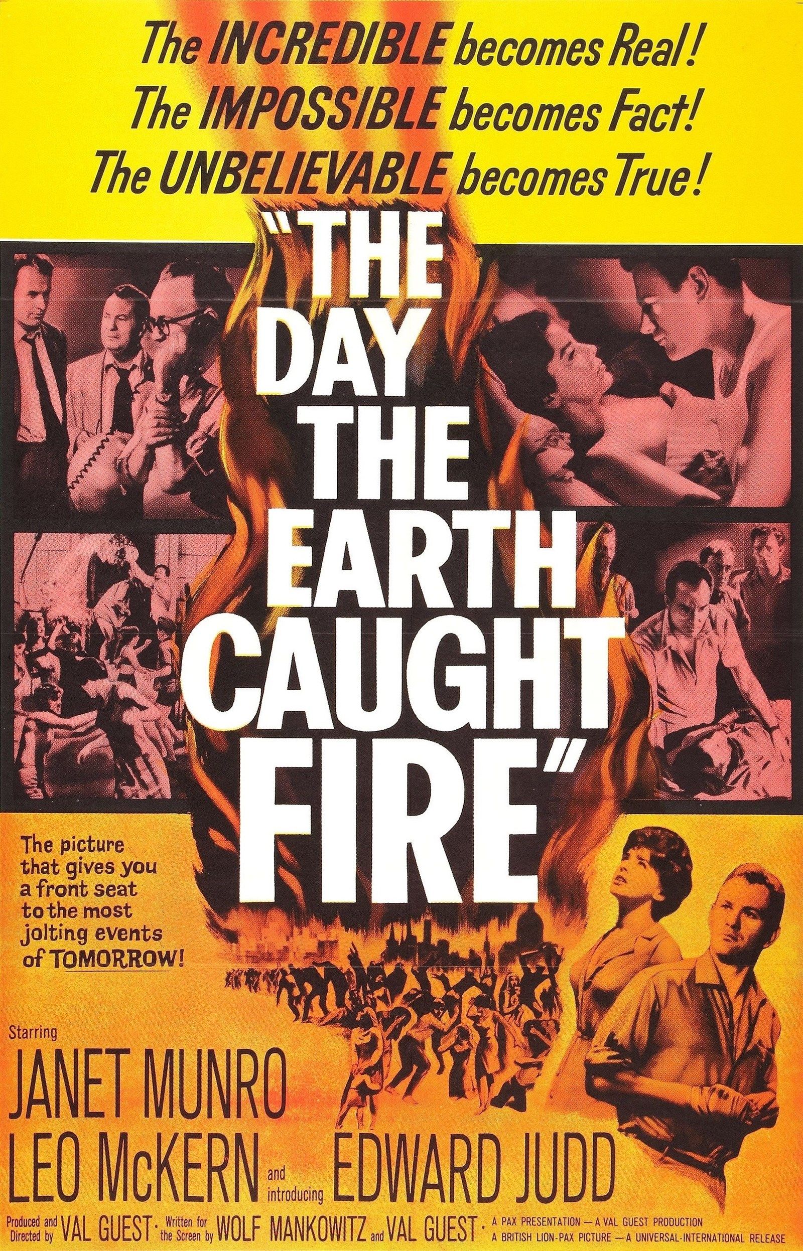 The Day the Earth Caught Fire (locandina UK)
