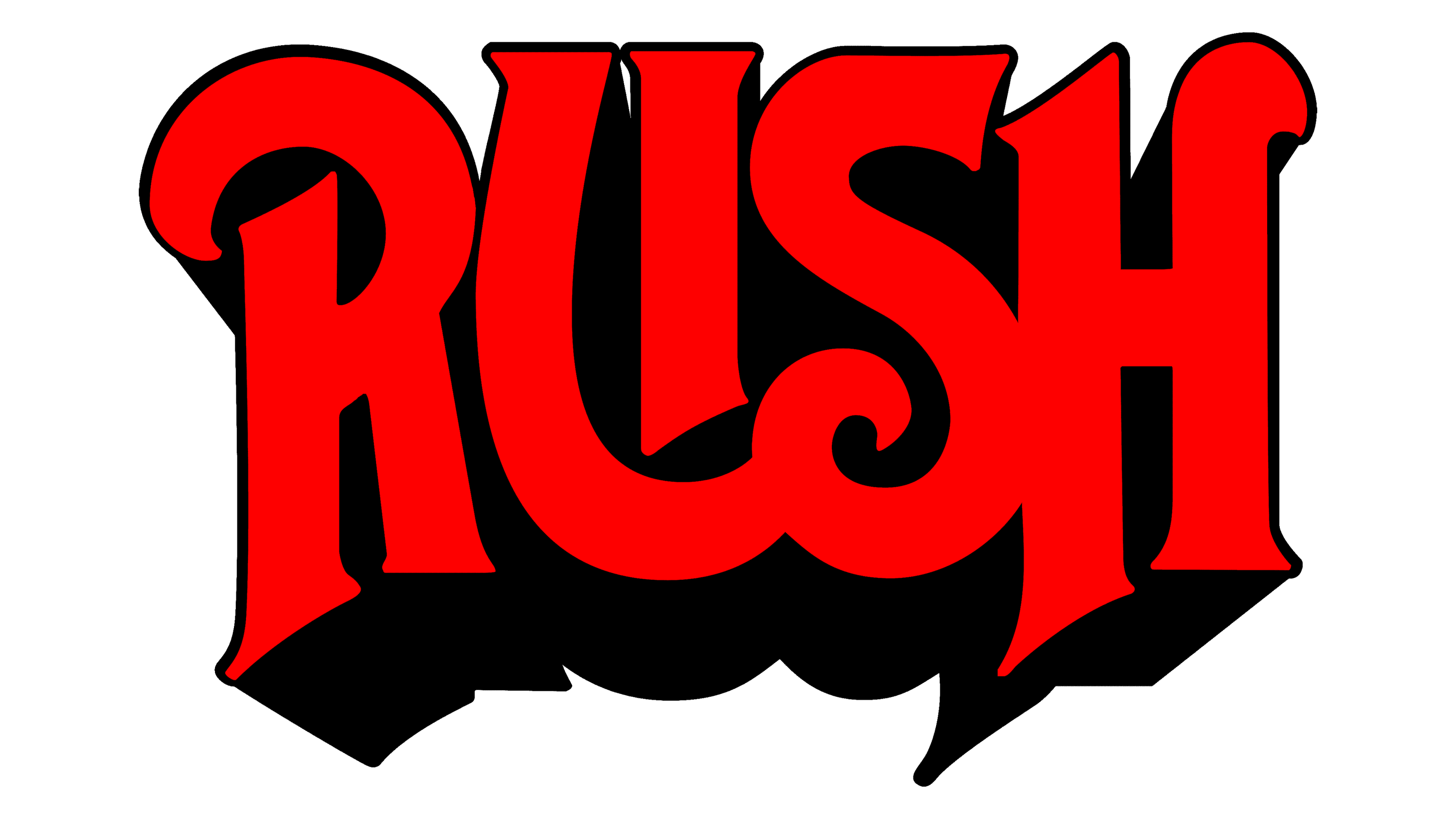 Rush Logo (1973 Red)