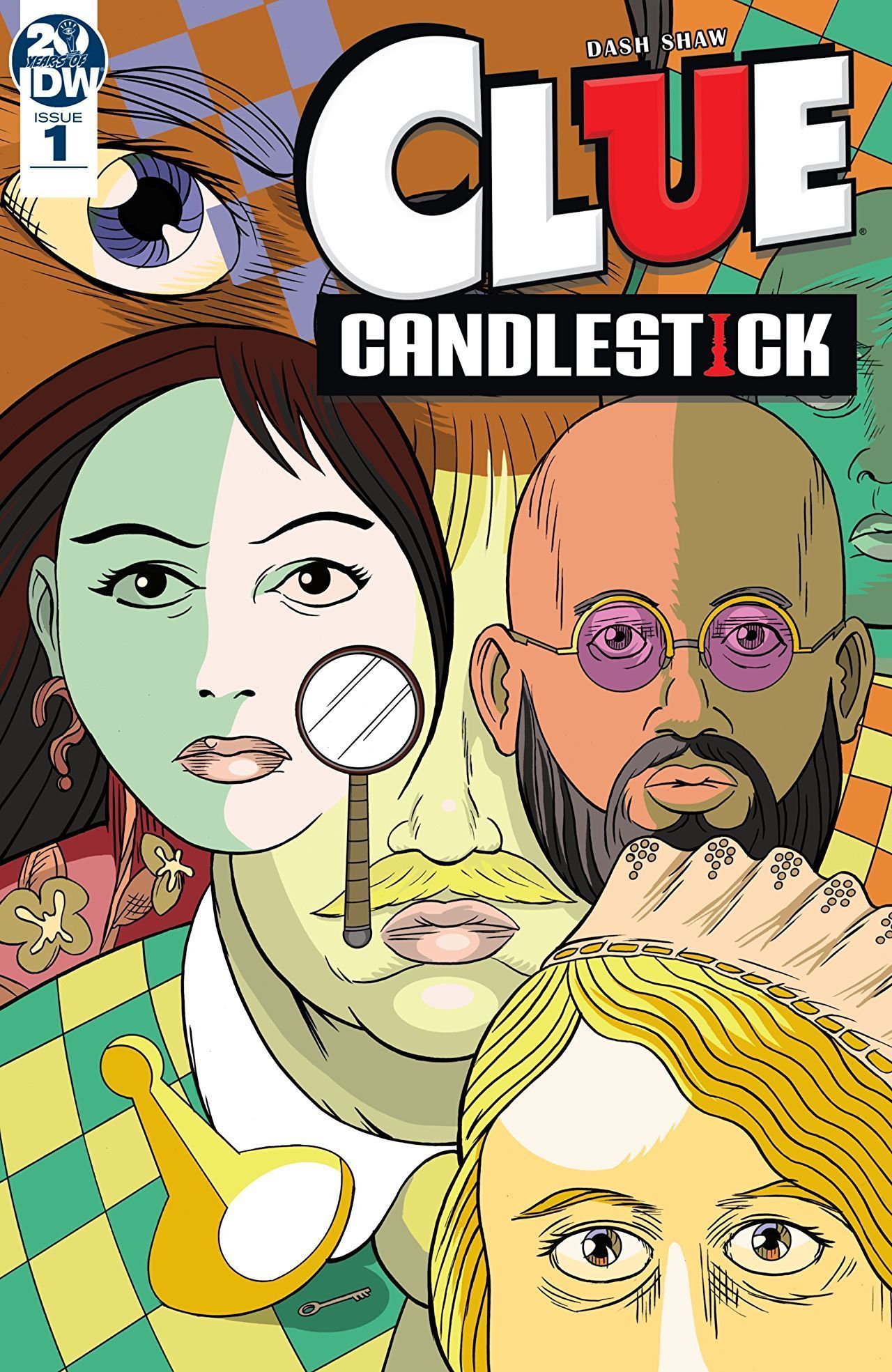 Clue Candlestick #01 (cover)