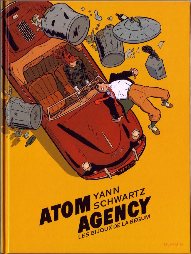 Atom Agency Tome 01 (front cover)