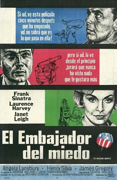 The Manchurian Candidate (Poster argentino messicano colombiano)