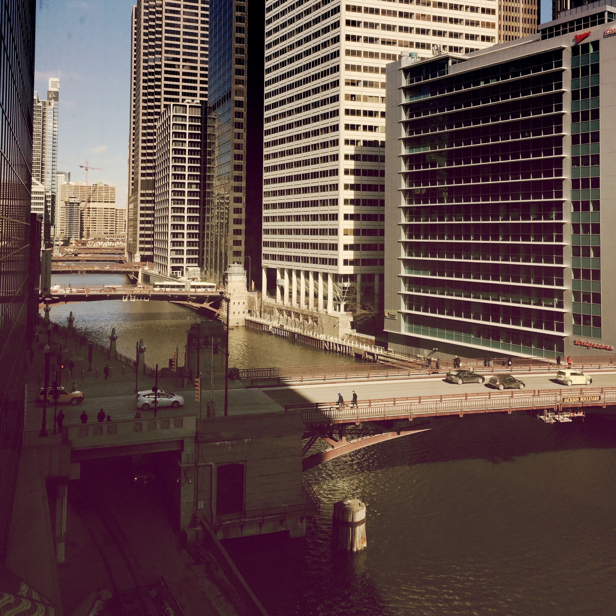 Picture of Jackson Blvd. at the Chicago River