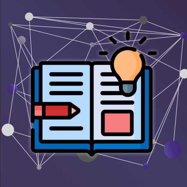 An icon for a Current Book button.