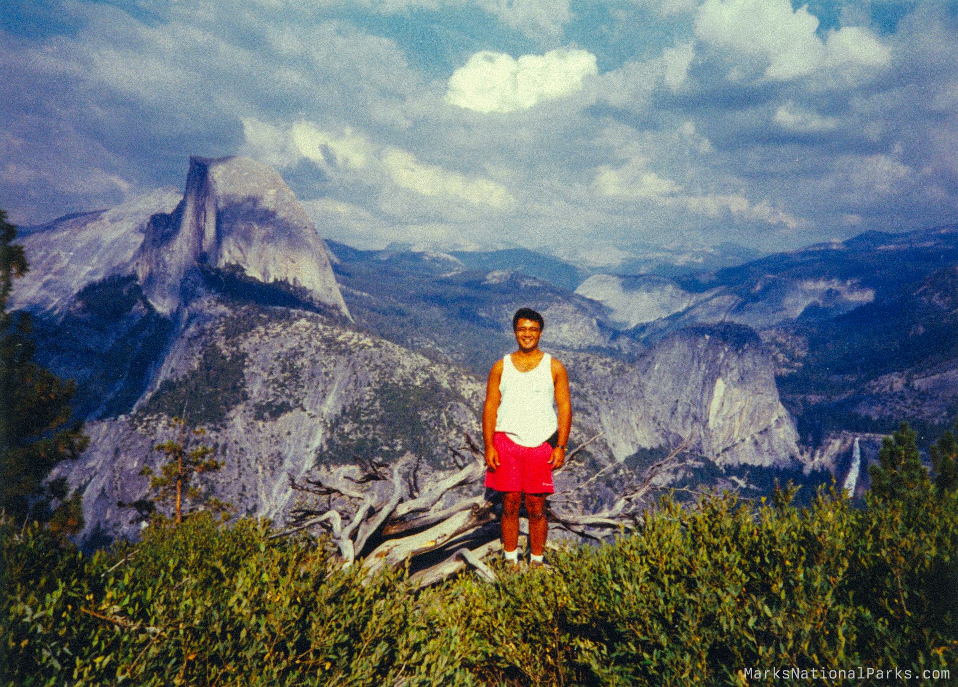 Mark at Yosemite National Park - 1993