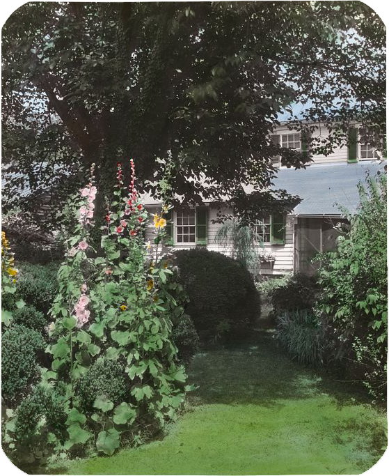 Garden, Mary Ball Washington house, Fredericksburg