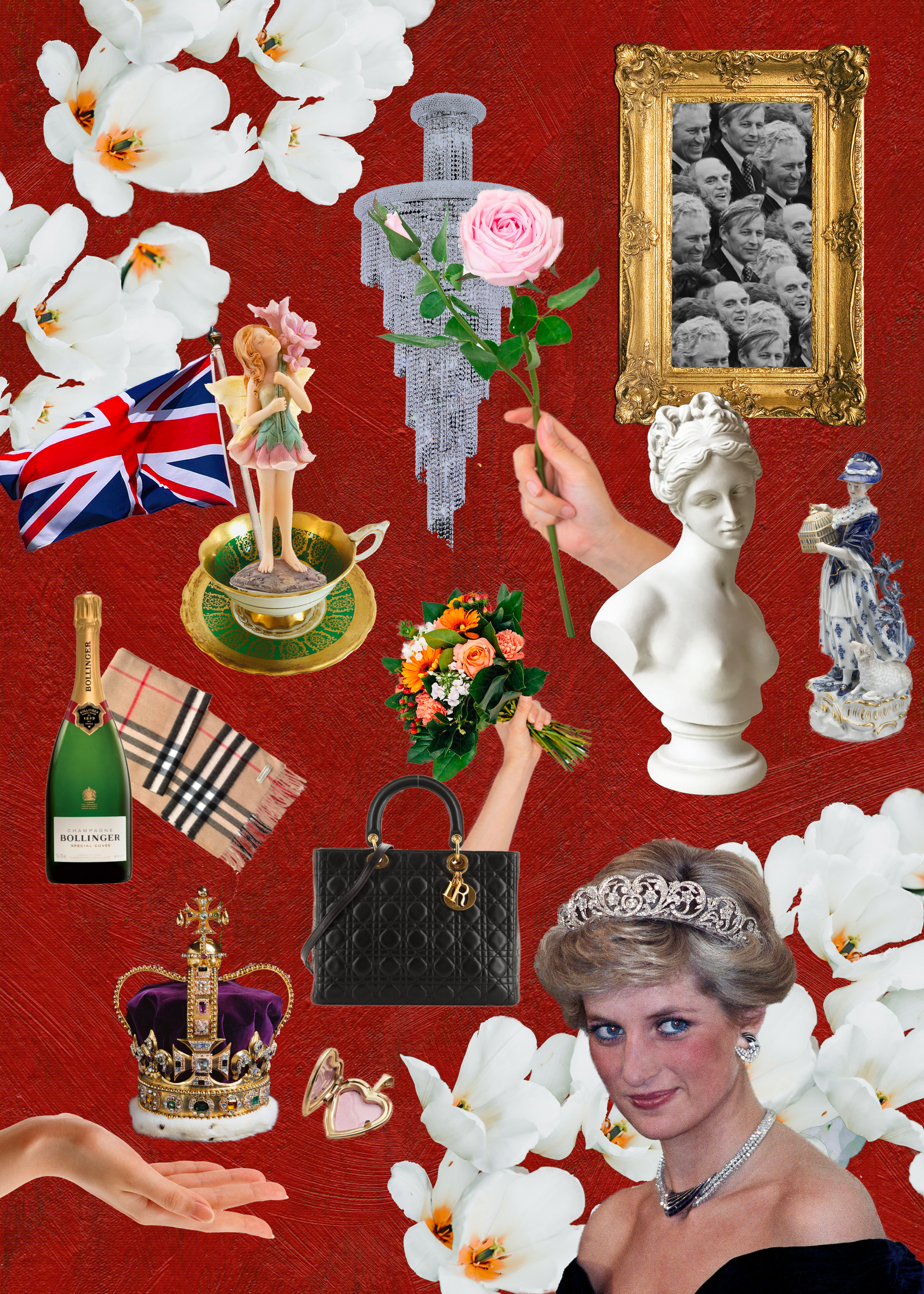 Blondey Inspired Collage