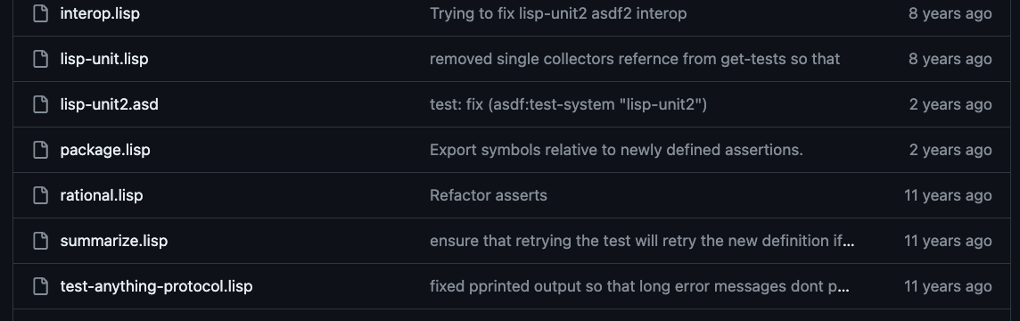 Awesome Lisp Unit2