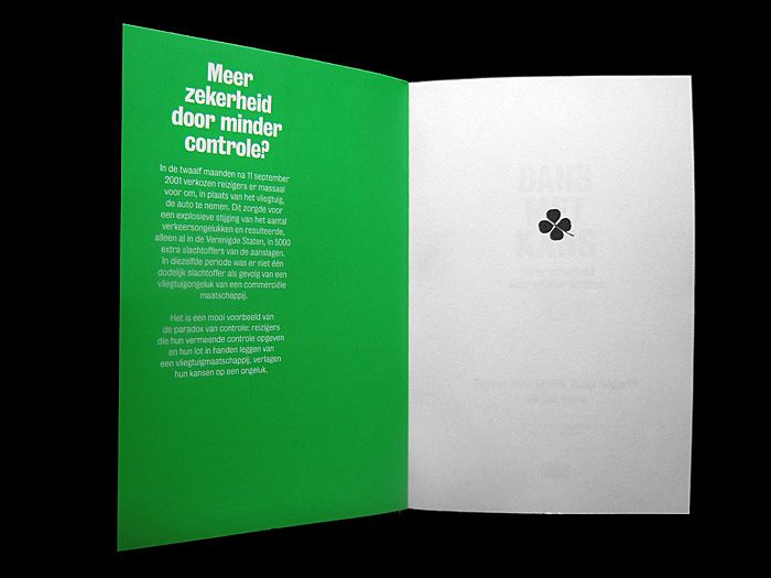 Dans Met Kans / Dance With Chance, Matthijs Matt van Leeuwen, G2K Designers, Amsterdam, Makridakis, Hogarth, Gaba