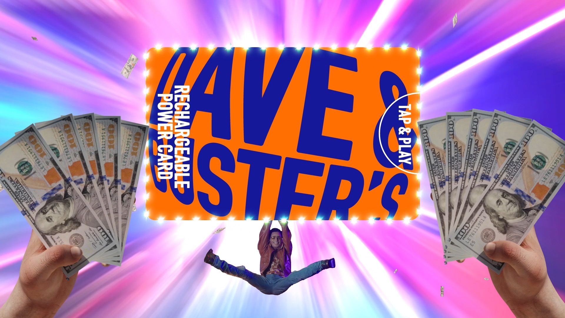 Matt van Leeuwen, Dave & Buster’s, Mother Design, Logo, Identity, Matthijs van Leeuwen