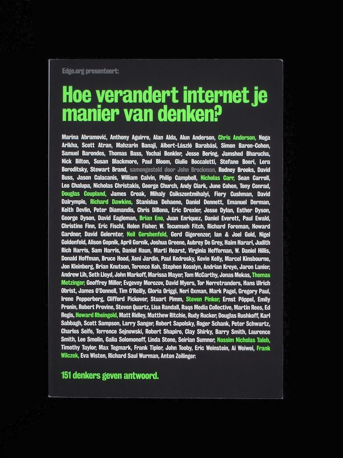 How Is The Internet Changing The Way You Think? / Hoe verandert internet je manier van denken?