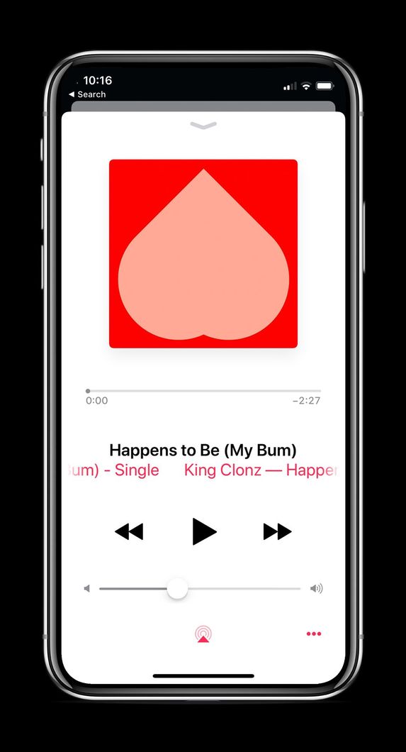 Happens to Be (My Bum) by King Clonz