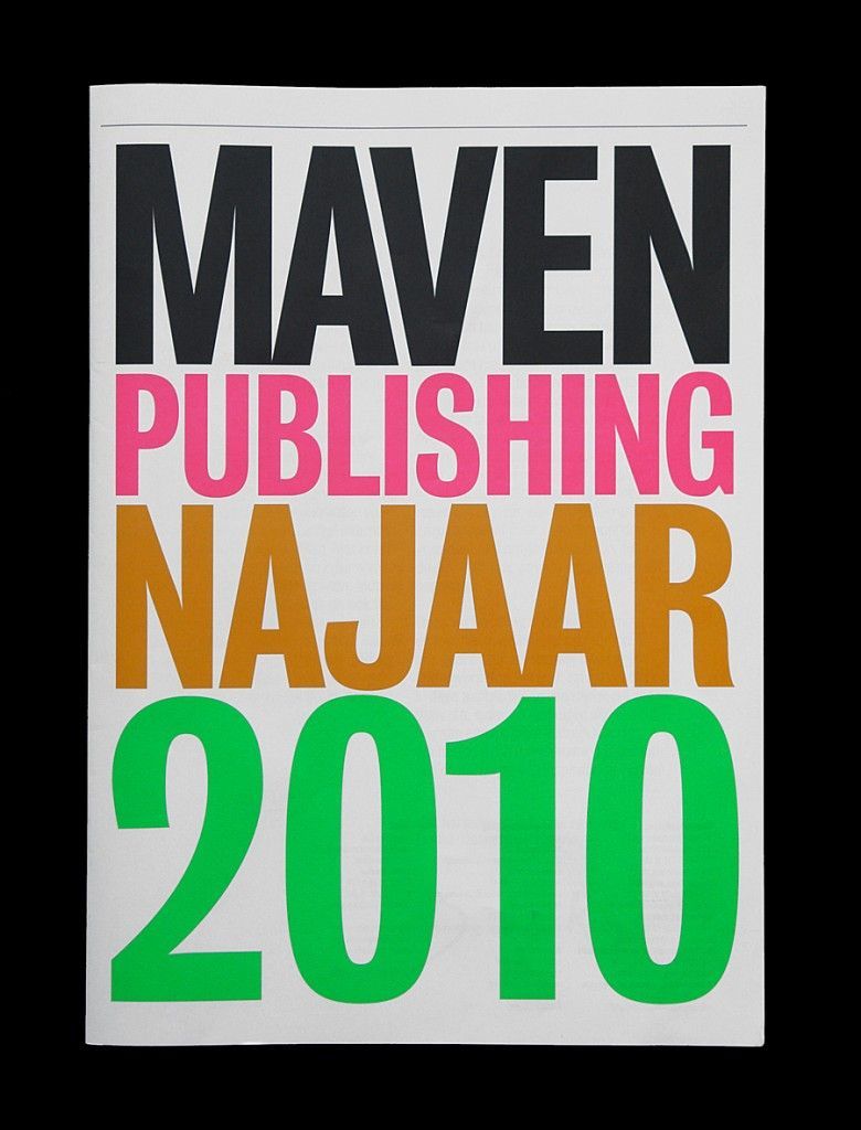 Maven Publishing Fall 2010 Catalogue