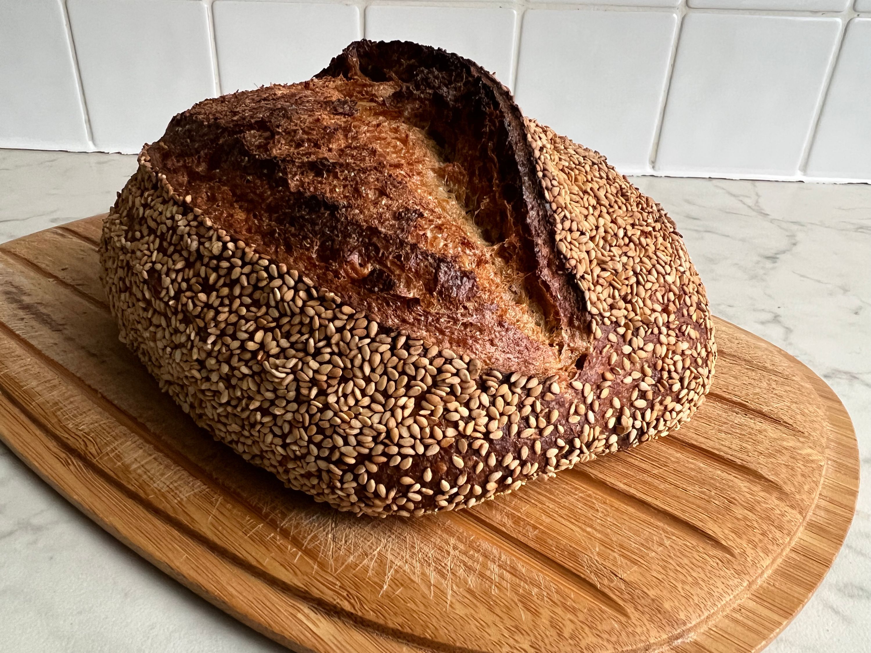 wholewheat sesame loaf