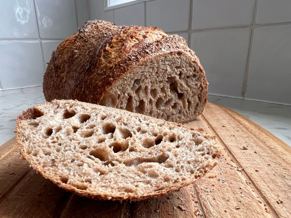 Wholemeal from the inside