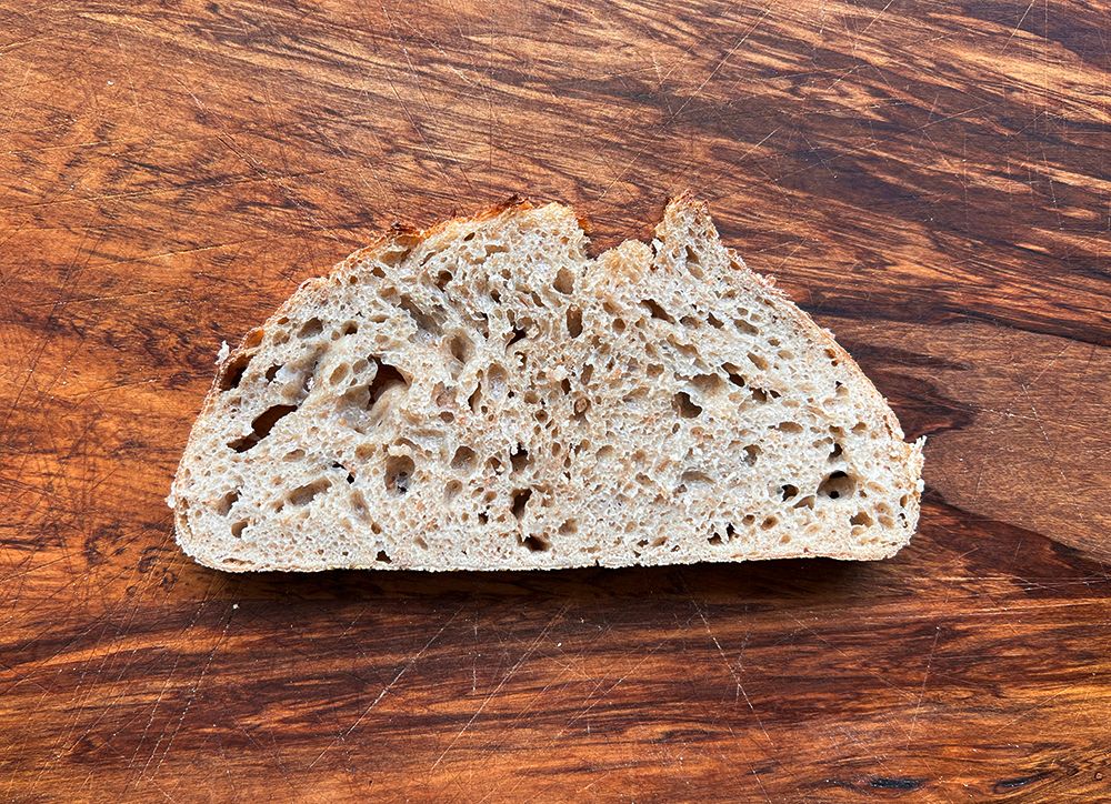 spelt crumb