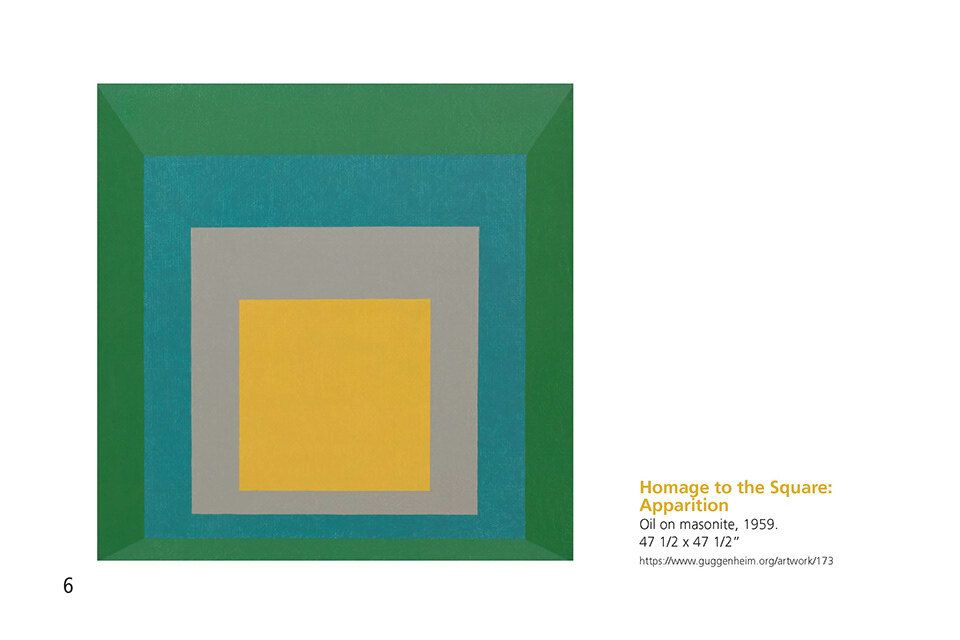 Apparition -Josef Albers