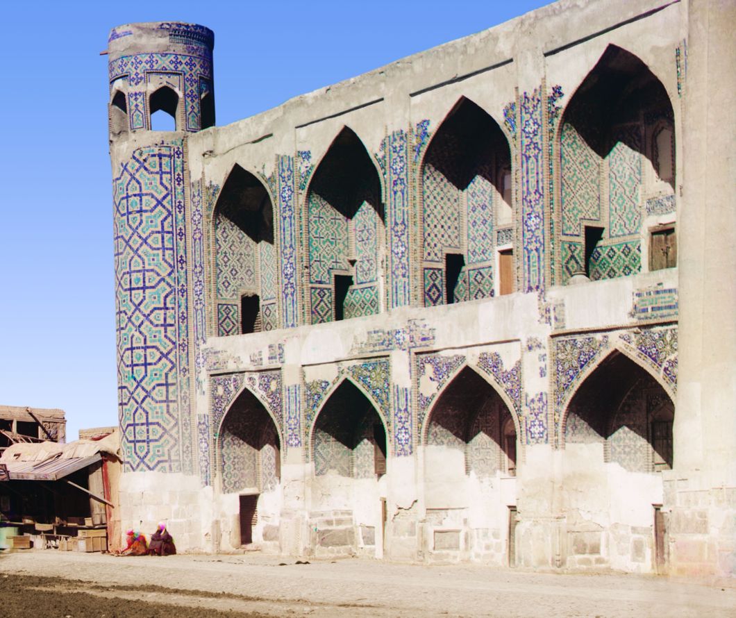 Tillia-Kari from Registan square. Samarkand