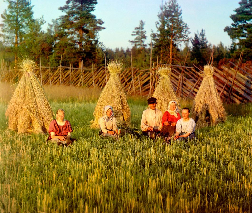 At harvest time.