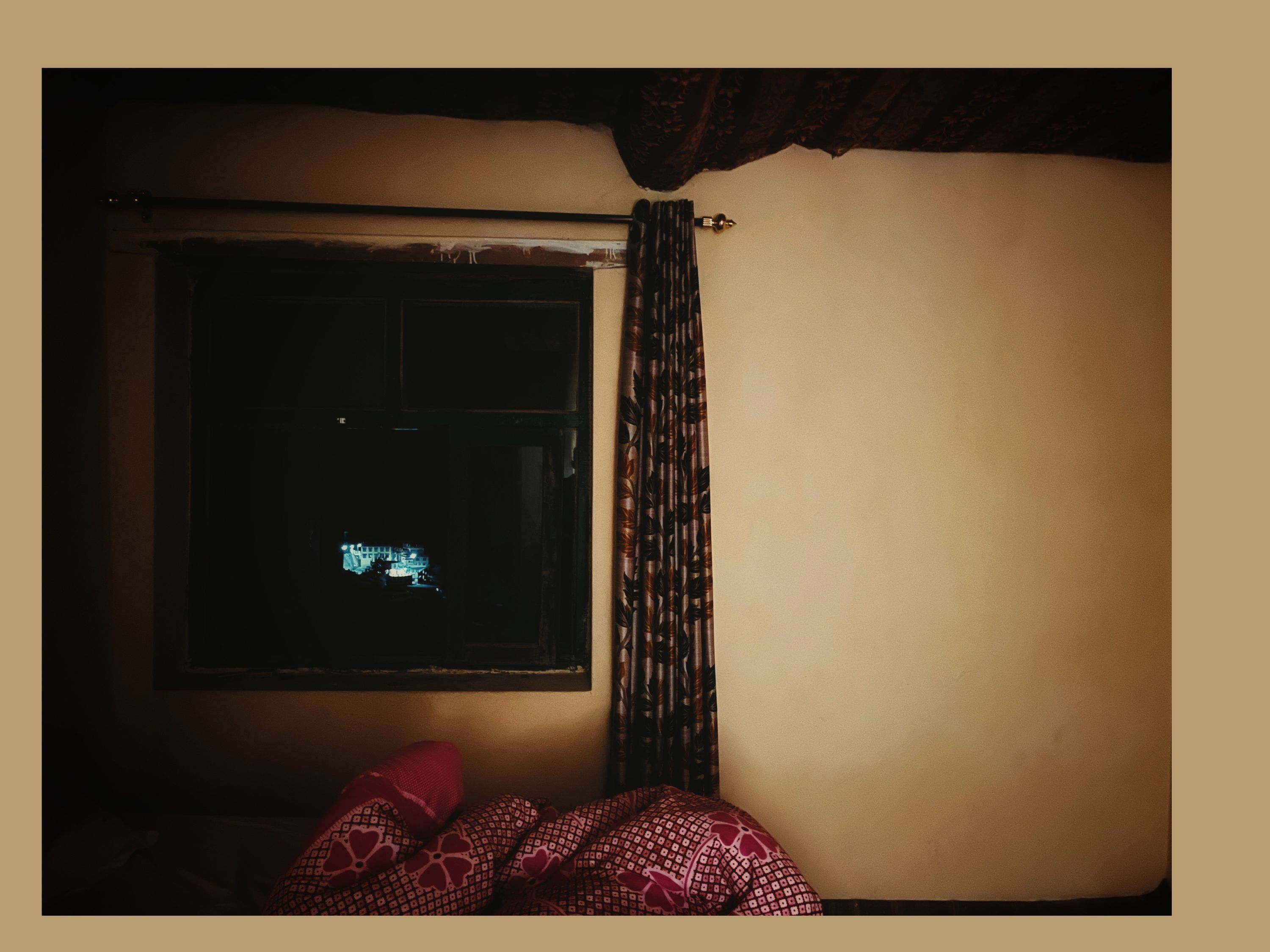 My room in Dhankar village, Spiti valley. Himachal Pradesh, India. September 2022.