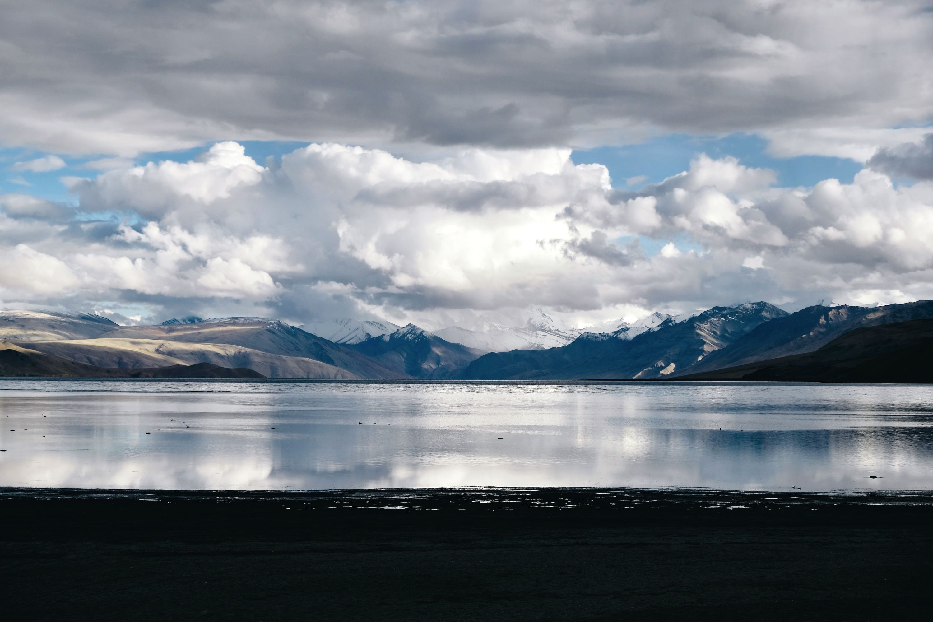 Tso Moriri lake, Ladakh, India. September 2021.