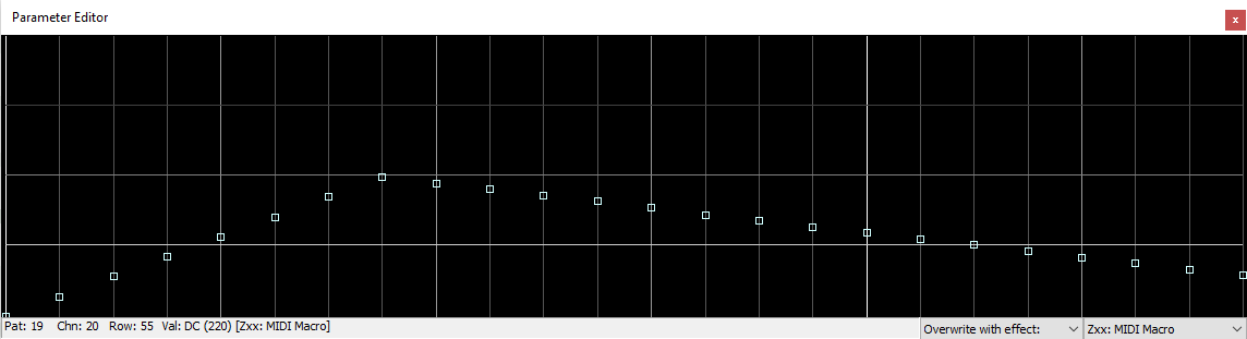 parameter editor